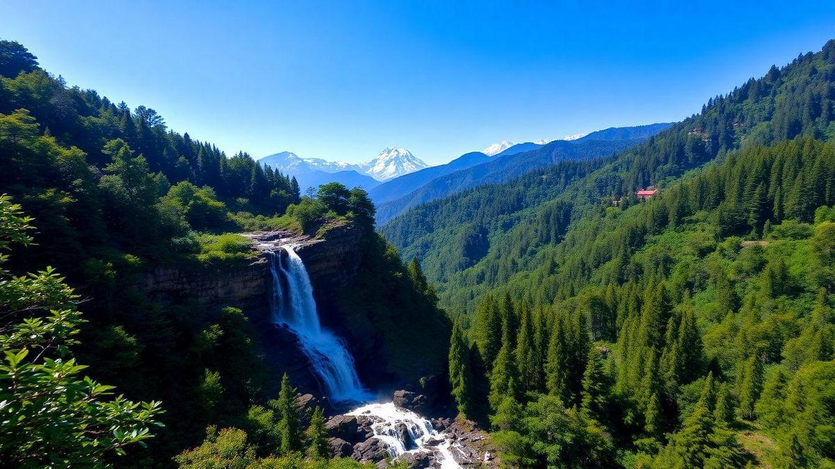 Cascade de l’Annapurna (Népal)