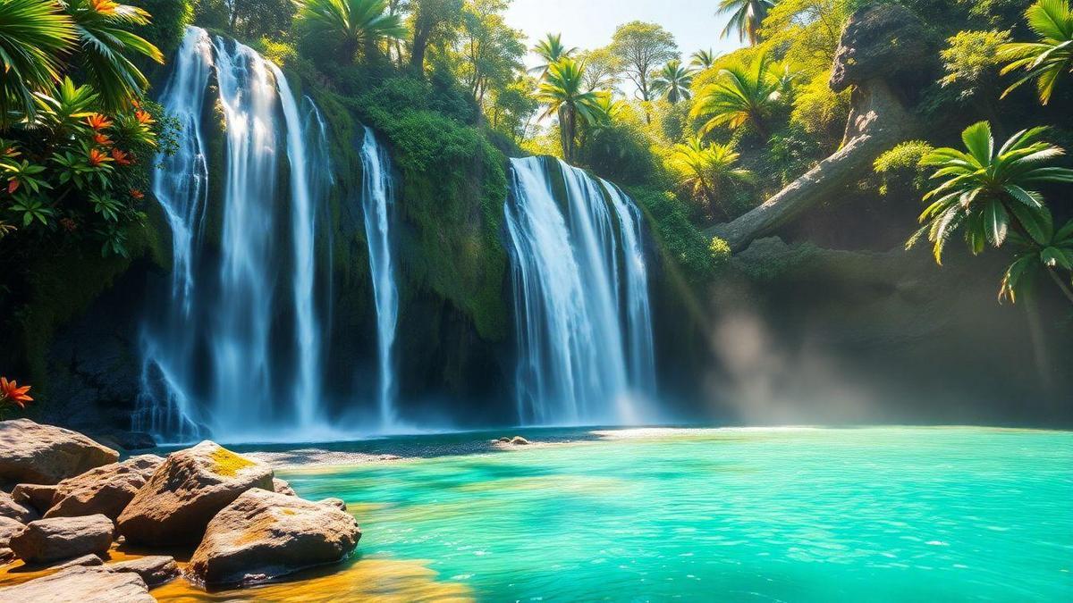 Cascade de Savu-I-One (Fidji)