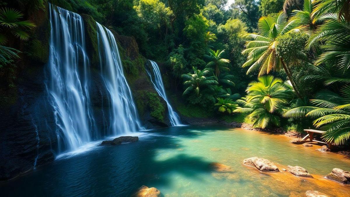 Cascade de Taveuni (Fidji)