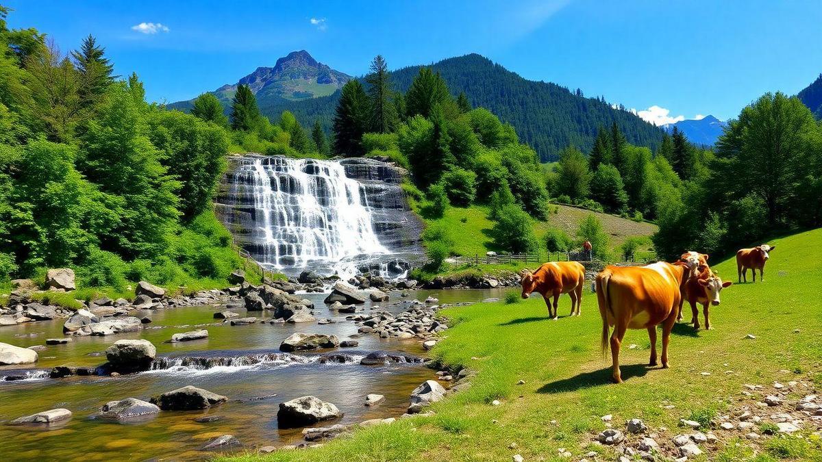 Cascades de Cow Escape – Farchant, Bavière (Allemagne)