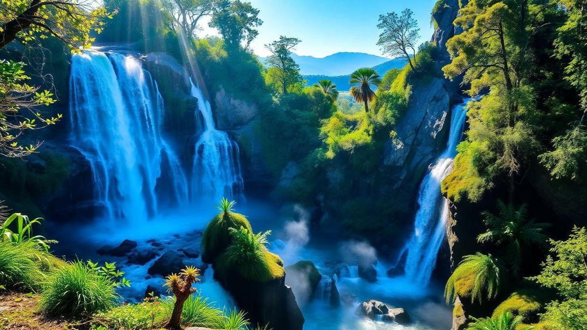 Cascades de Dora et Santa Ana (Argentine)