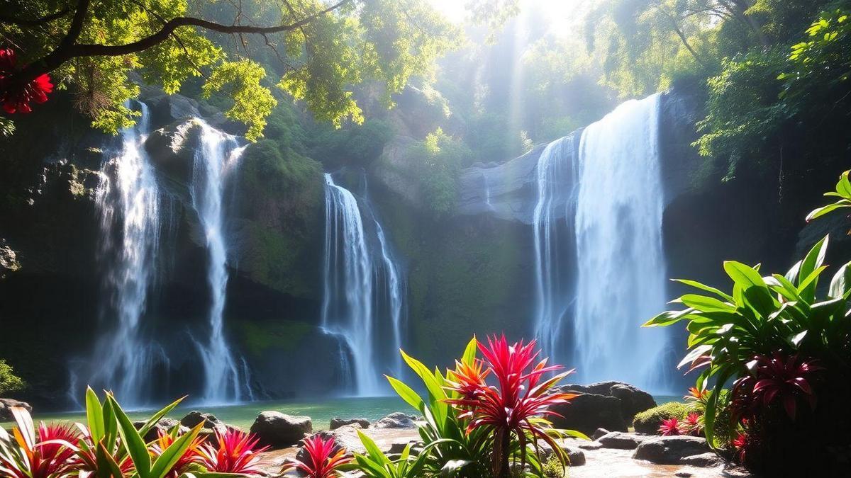 Cascades de la région d’Iligan (Philippines)