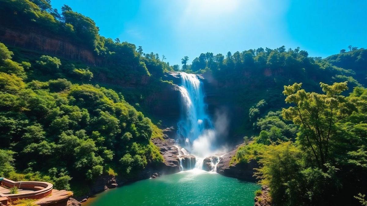 Chutes de Nohkalikai – Meghalaya (Inde)