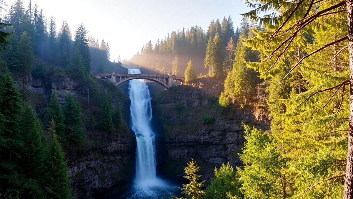 Découverte des Chutes de Multnomah (États-Unis) Découverte des Chutes de Multnomah (États-Unis)
