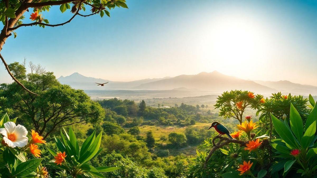 La faune et la flore autour de Kama Meru La faune et la flore autour de Kama Meru