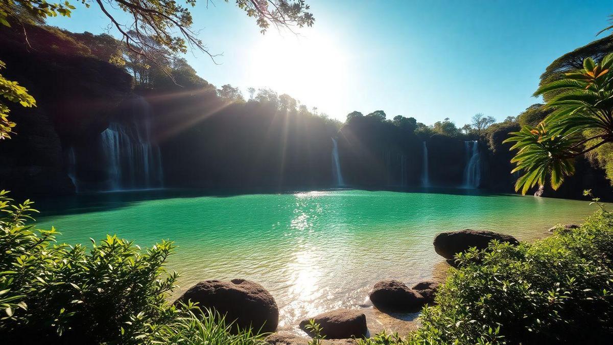 La magie des Chutes de Purakaunui La magie des Chutes de Purakaunui