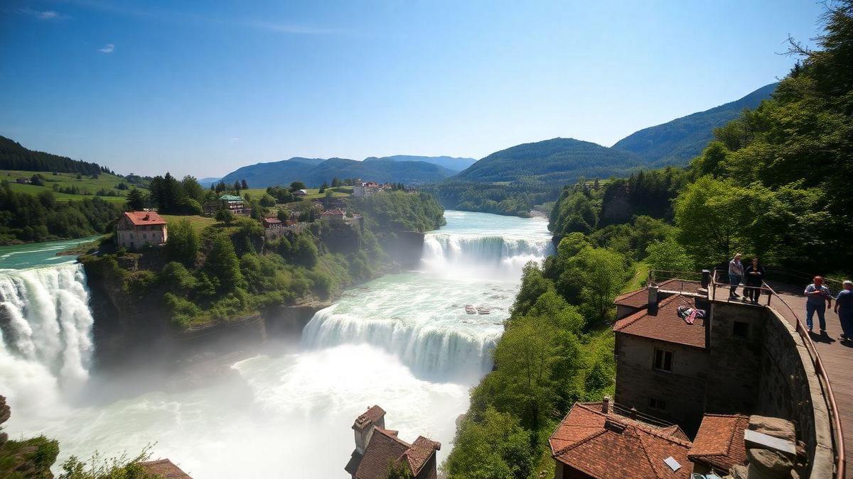 Meilleures saisons pour visiter les Chutes du Rhin Meilleures saisons pour visiter les Chutes du Rhin