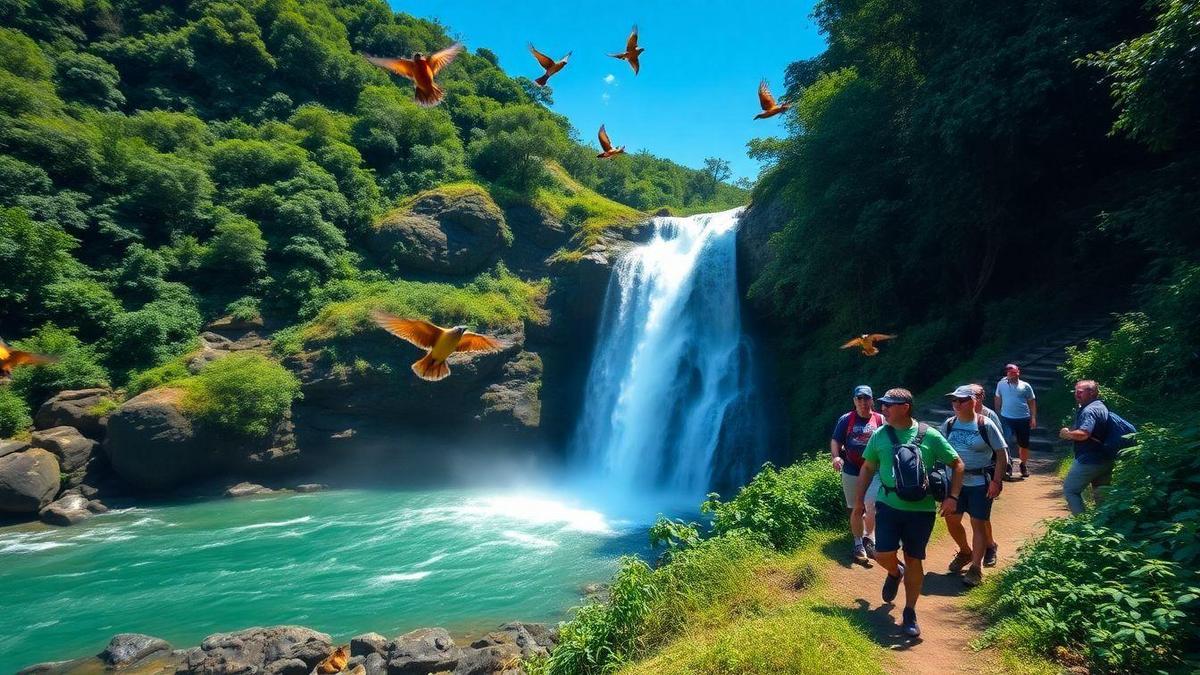 Aventure dans le sang : Mon voyage à la Cachoeira dos Corajosos !