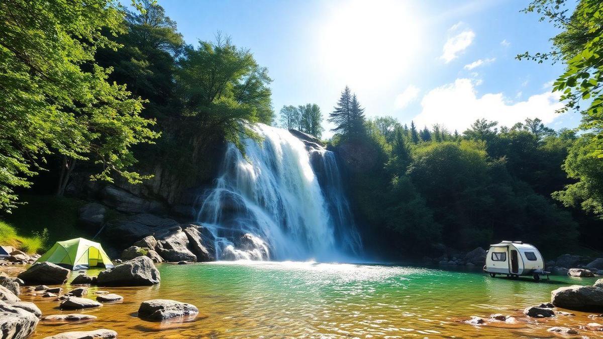 Camper près d’une cascade ? Tout ce que vous devez savoir avant de partir