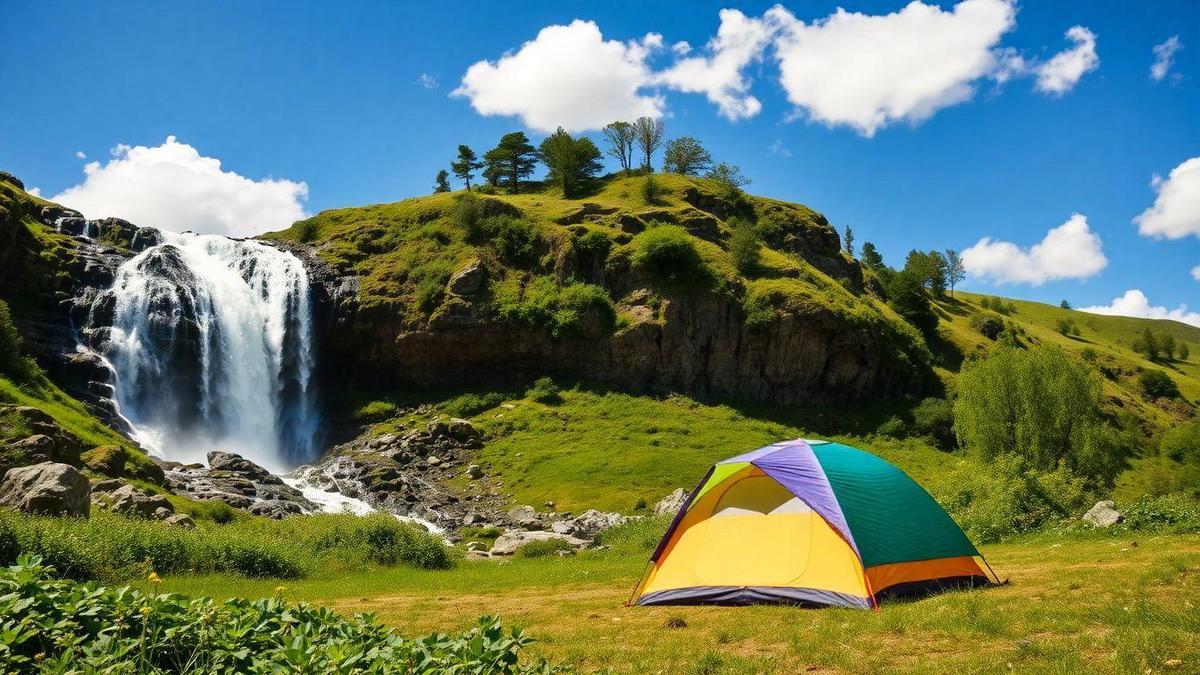 Camping sauvage près d’une cascade : est-ce sûr ? Est-ce que ça vaut le coup ? Je vous dis tout