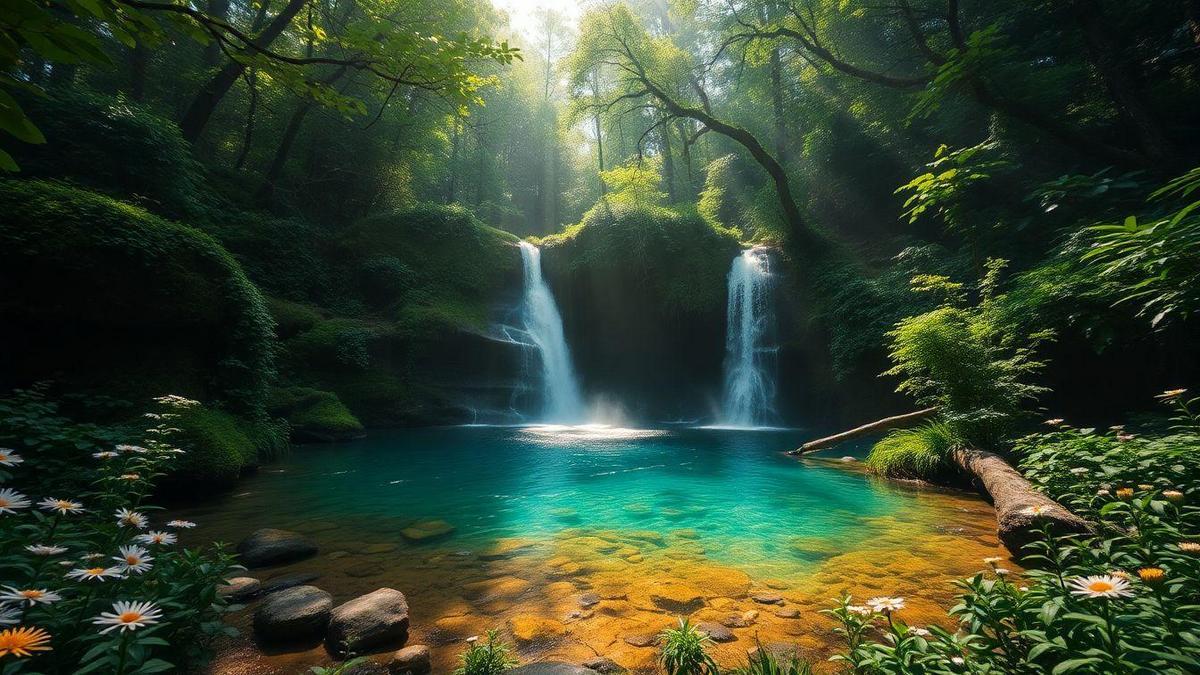 Cascade sauvage : Aventures, mystères et émotions au milieu des bois