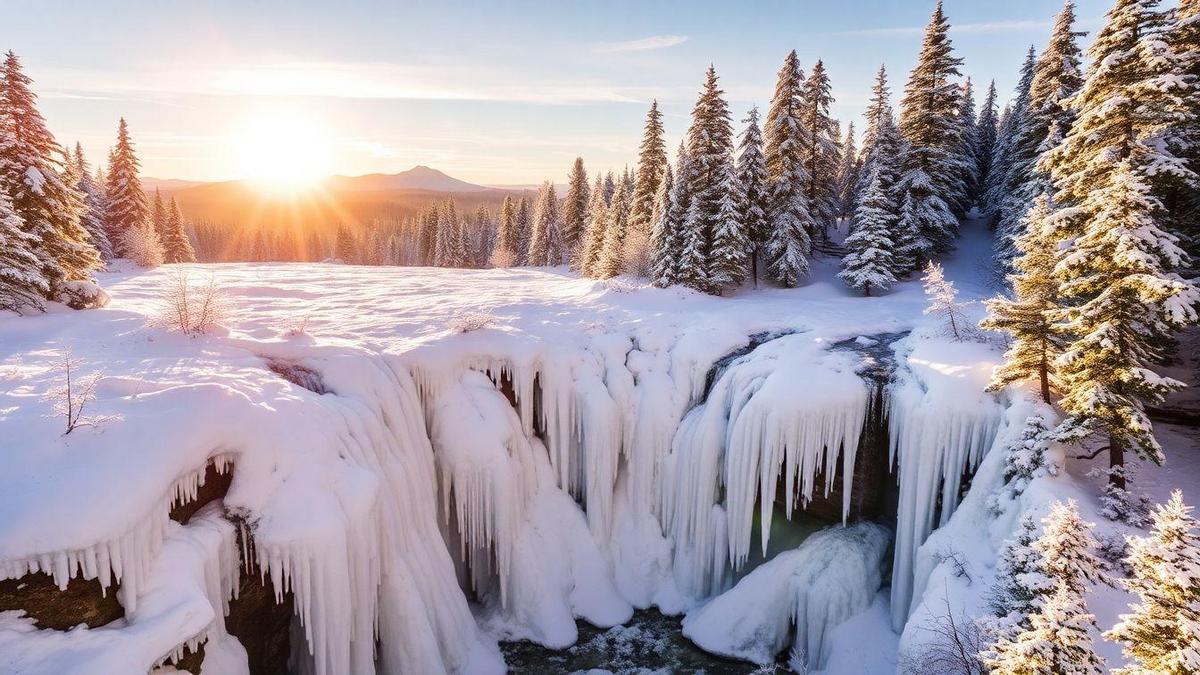 10 cascades incroyables à visiter en hiver et à tomber amoureux de la nature !