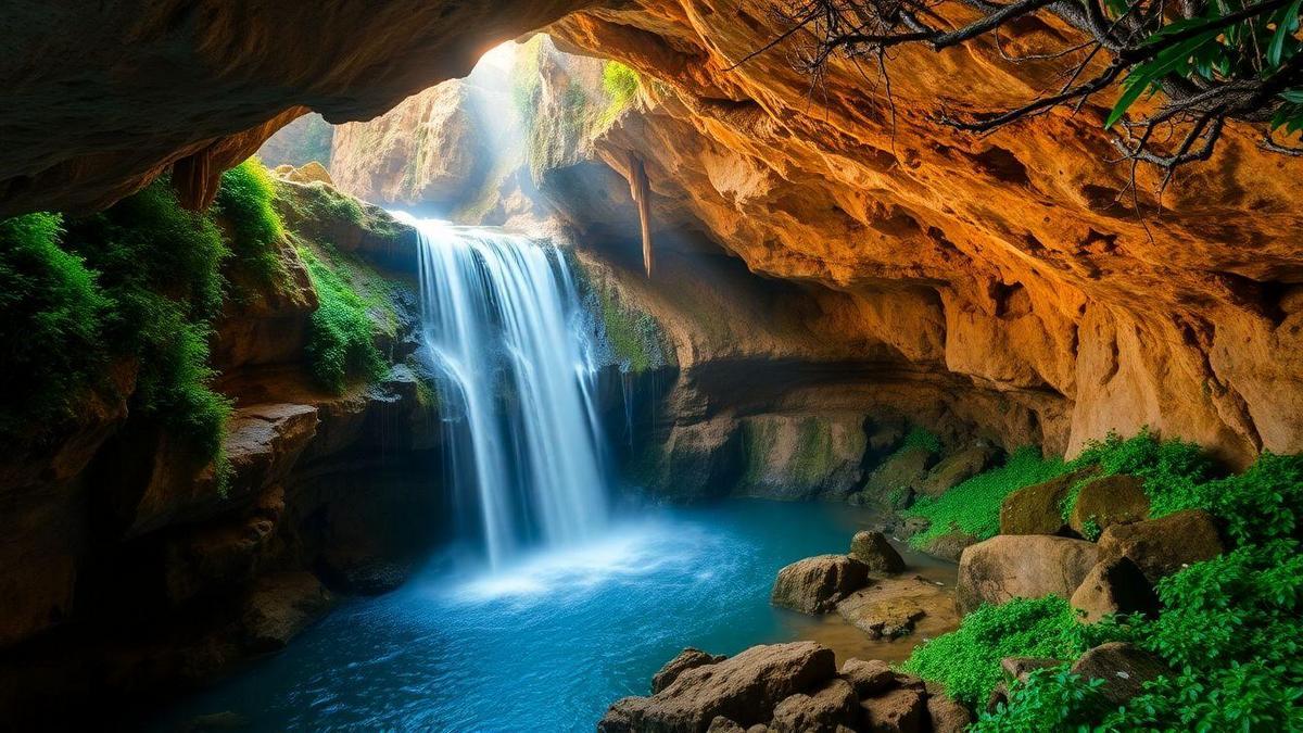 Cascades souterraines : cela existe vraiment et vous laissera bouche bée