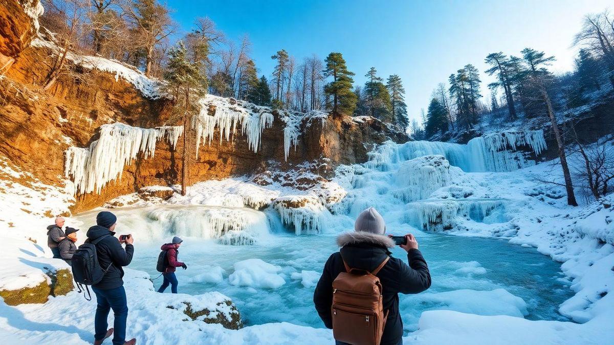 Des cascades dans le froid ? Oui ! 10 destinations glaciales pour des aventures hivernales