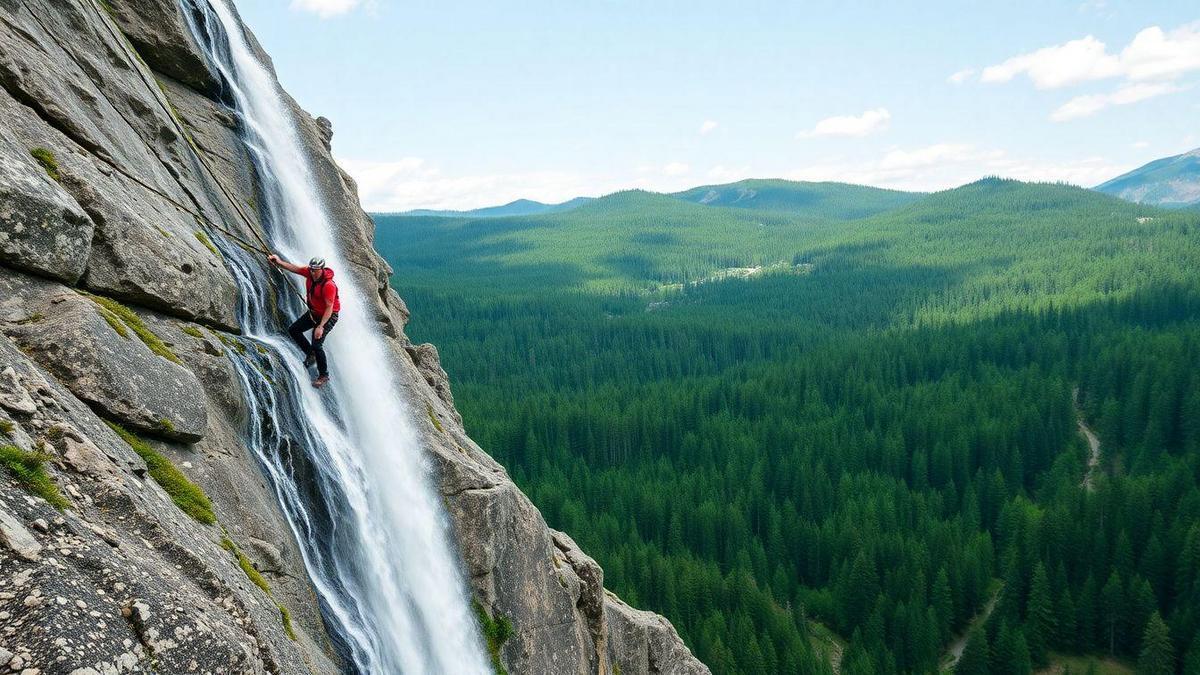 Descente en rappel d’une cascade : Tout ce que j’ai appris en descendant des murs d’eau
