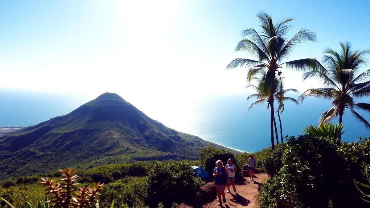 Diamond Head – Honolulu, Hawaï (sentier niveau 2)