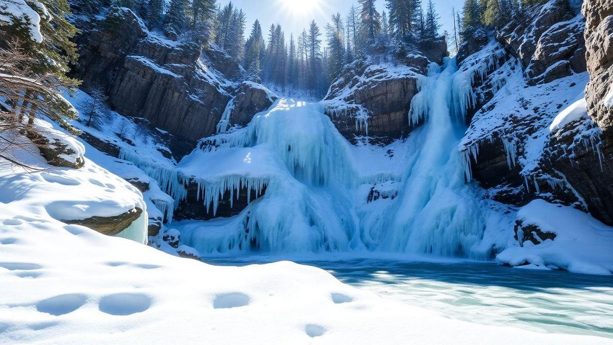 Entre neige et cascades : Les cascades les plus surprenantes à explorer par temps froid