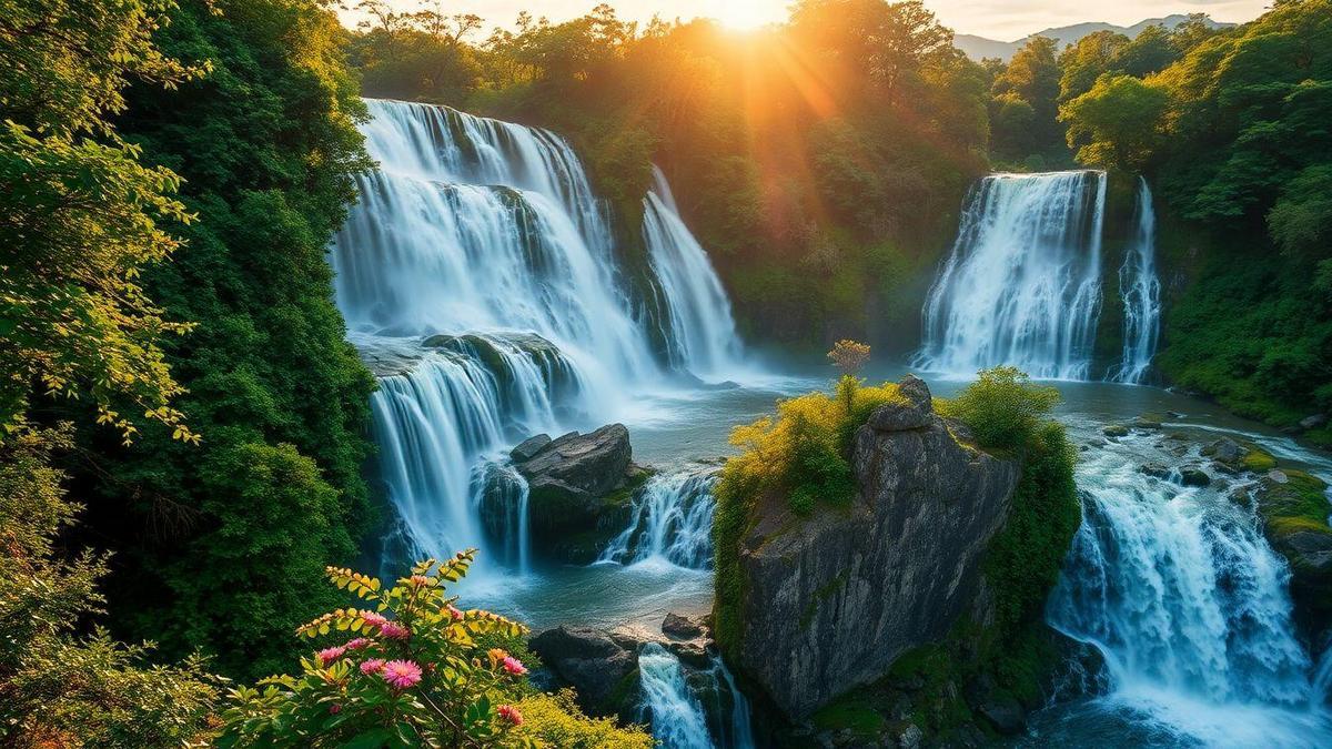 Été, nature et cascades : Découvrez des cascades incroyables en Amérique, en Europe, en Asie, en Afrique et en Océanie