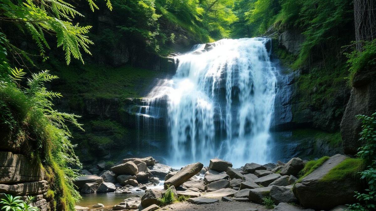 Je pensais que ce n’était qu’un simple sentier… mais cette cascade m’a surprise !