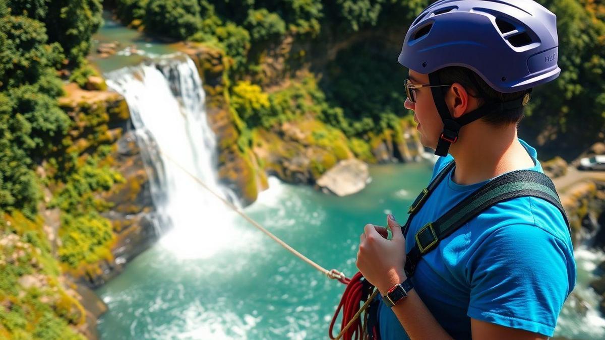 Je suis tombée amoureuse de la descente en rappel d’une cascade ! Découvrez ma préparation et ce que j’ai apporté