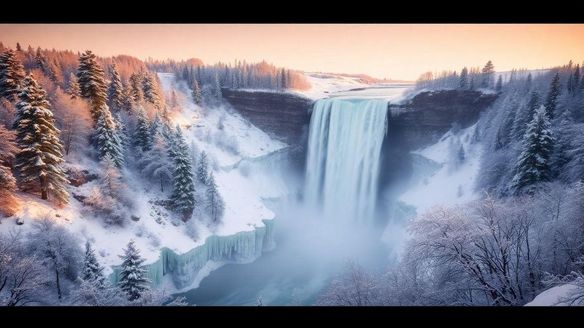 Nature sauvage et froid intense : Les cascades hivernales à connaître absolument