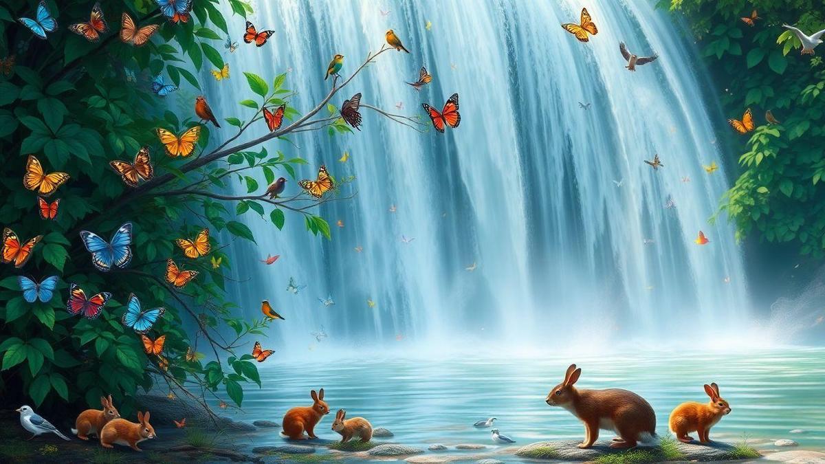 Oiseaux, Papillons et Animaux des Cascades