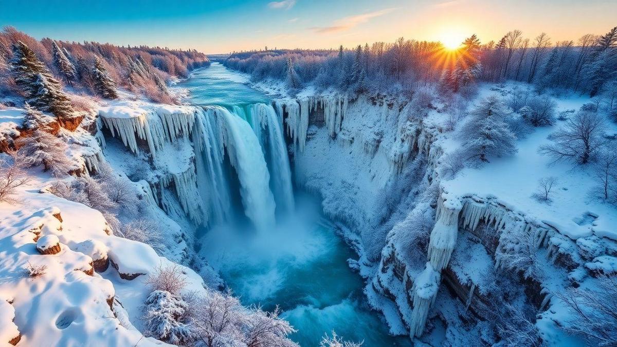 Top 10 des cascades gelées à visiter en hiver et à vivre une expérience unique