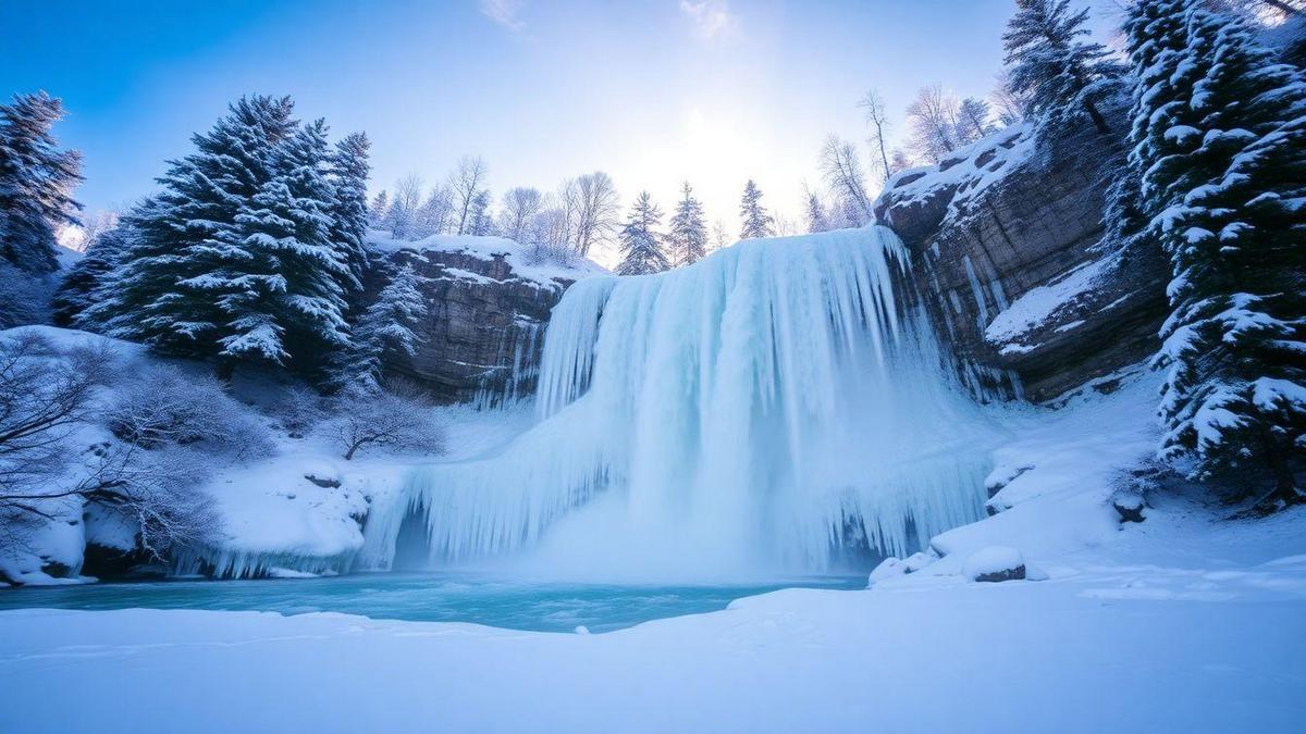 Voyage en hiver : 10 cascades magiques encore plus belles par temps froid