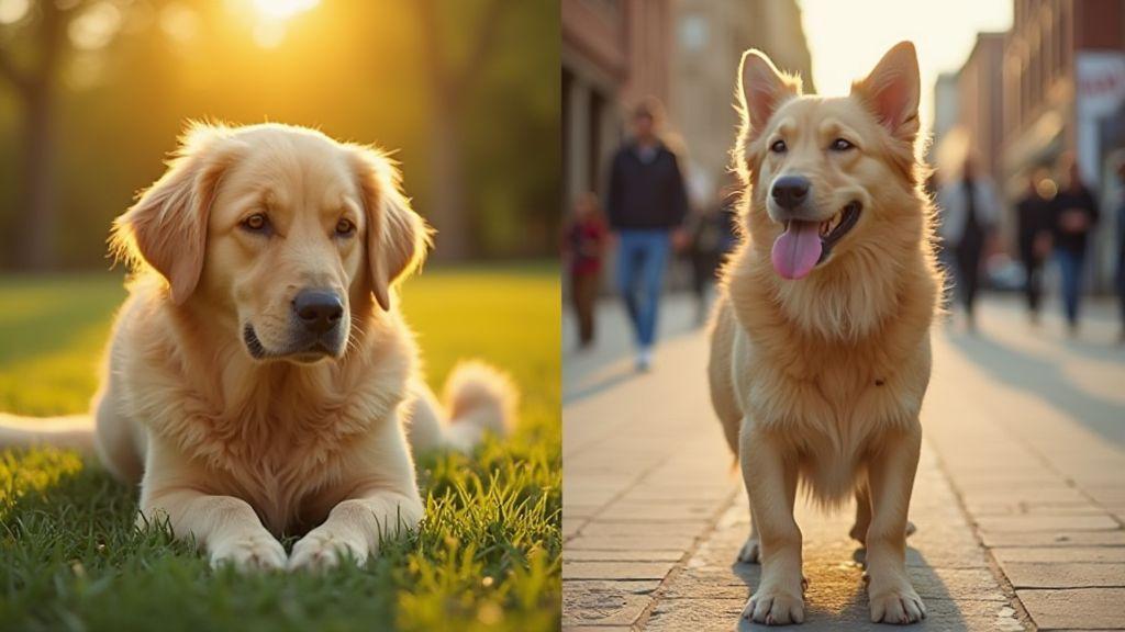 golden-retriever-temperament-in-quiet-versus-busy-environments